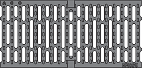 Iron Slotted grate